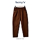 betty’s專櫃款   口袋壓褶裝飾釦涼感休閒長褲(共三色) product thumbnail 8