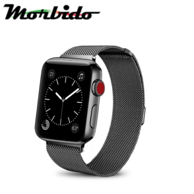 Morbido蒙彼多Apple Watch 38mm米蘭式磁吸不鏽鋼錶帶