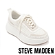 STEVE MADDEN-DOUBLE TAKE 真皮編織綁帶厚底休閒鞋-白色 product thumbnail 1