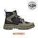 PALLADIUM PAMPA TECH EXP WP+快穿米其林科技聯名橘標防水靴-中性-墨綠 product thumbnail 1