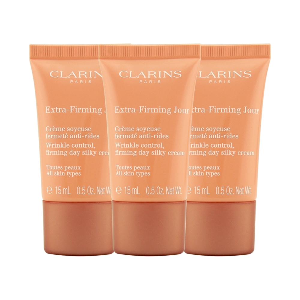 CLARINS克蘭詩 煥顏緊緻彈力日霜15ml*3