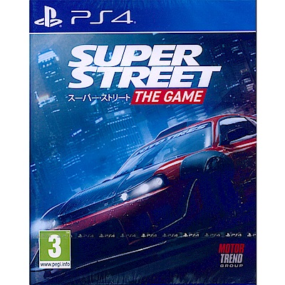 超級街道賽 Super Street: The Game - PS4 英文歐版