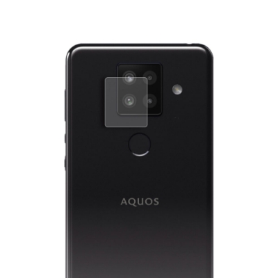 O-one小螢膜 SHARP AQUOS sense4 plus 犀牛皮鏡頭保護貼 (兩入)