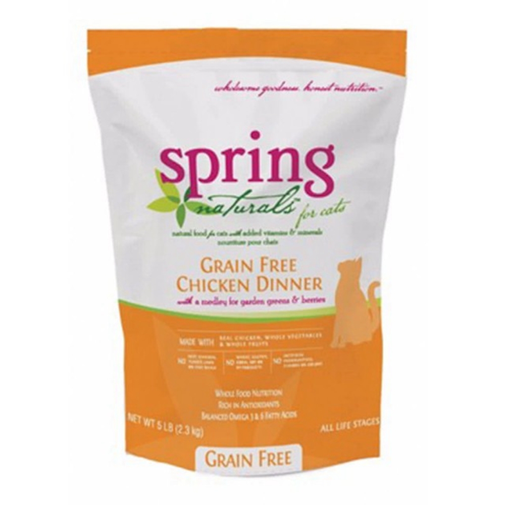 美國Spring Natural 曙光天然無穀雞肉餐貓糧 4LB(1.8kg)