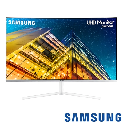 [無卡分期12期] SAMSUNG U32R591CWC 32型 VA 4K量子點曲面螢幕