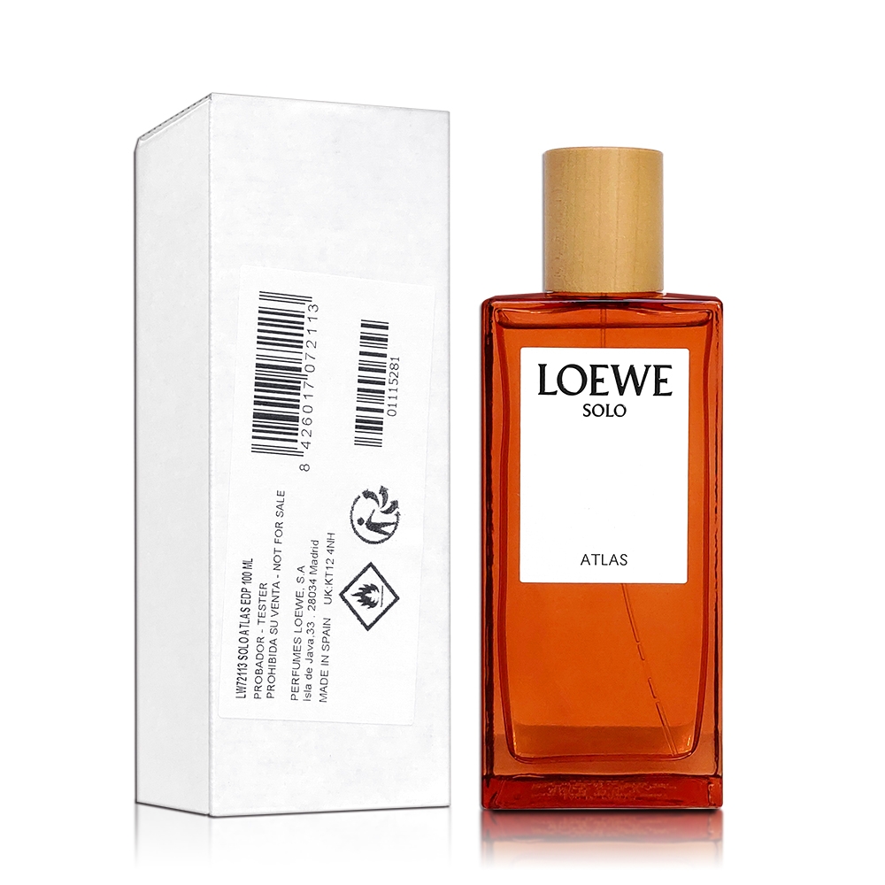 LOEWE 羅威 Solo Atlas 阿特拉斯男性淡香精 100ML TESTER 環保包裝