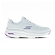 Skechers Go Run Arch Fit 女鞋 男鞋 白紫色 輕量 緩衝 運動 慢跑鞋 128953WPR product thumbnail 1