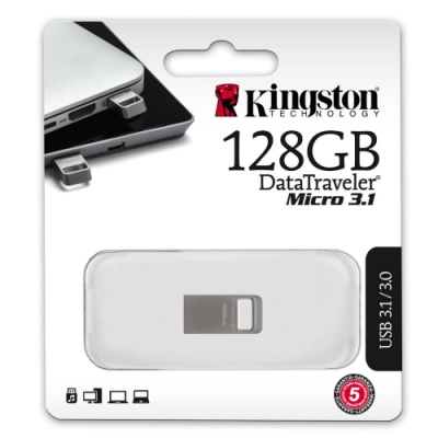 金士頓 Kingston DataTraveler Micro 3.1 128GB USB3.1 隨身碟 DTMC3 128GB