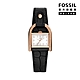 FOSSIL Harwell 輕奢馬鞍知性女錶 黑色真皮錶帶 28MM ES5263 product thumbnail 1