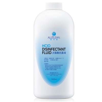 Allclean歐克靈 全方位消毒抗菌液-補充瓶(1000ml)