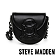 STEVE MADDEN-BNOLAN 半圓皮革鍊條斜背包-黑色 product thumbnail 1