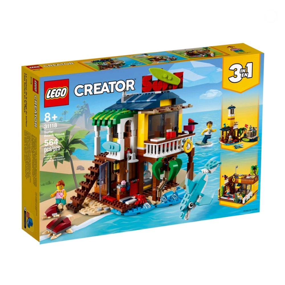 樂高LEGO 創意大師系列 - LT31118 衝浪手海灘小屋