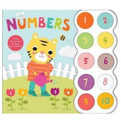 Little Friends：Numbers 來數數硬頁有聲書(英國版)