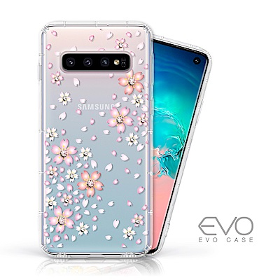 EVO CASE SAMSUNG S10 奧地利水鑽殼 - 櫻花