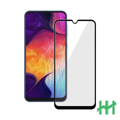 【HH】鋼化玻璃保護貼系列 Samsung Galaxy A50 (6.4吋)(全滿版黑)