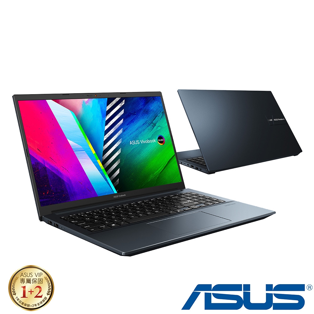 (M365組合) ASUS K3500PH 15.6吋效能筆電 (i5-11300H/GTX1650 4G獨顯/16G/512G PCIe SSD/VivoBook Pro OLED/午夜藍)