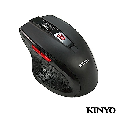 KINYO藍光無線靜音滑鼠GKM535