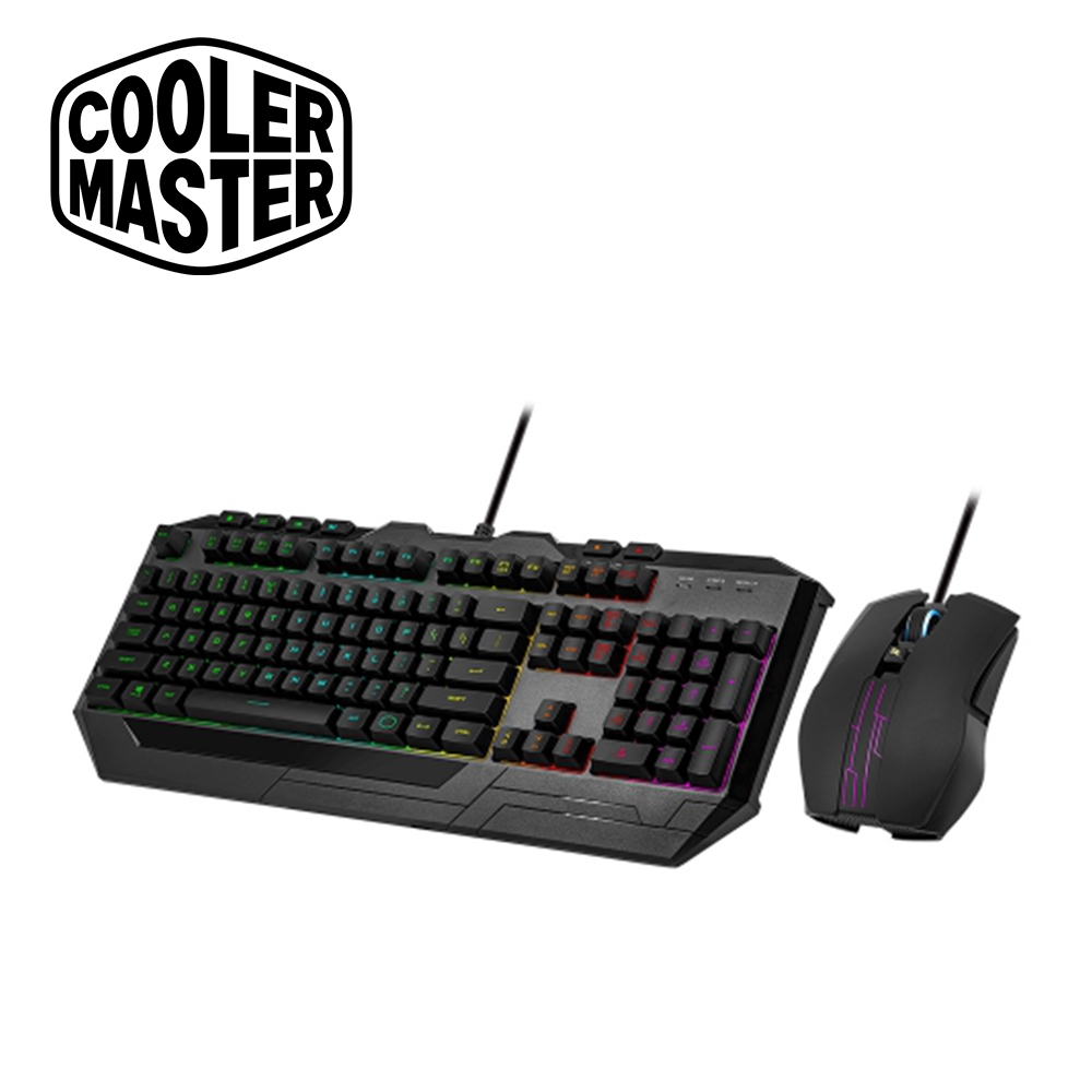 酷碼Cooler Master Devastator 3 破壞神3 薄膜式RGB電競鍵盤滑鼠組