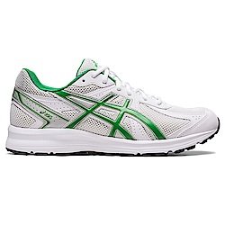 Asics JOG 100S [1201A896-100] 男女 休閒鞋 運動 復古 慢跑 寬楦 緩震 舒適 白綠