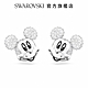 SWAROVSKI 施華洛世奇 Disney Mickey Mouse 耳釘白色, 鍍白金色 product thumbnail 2