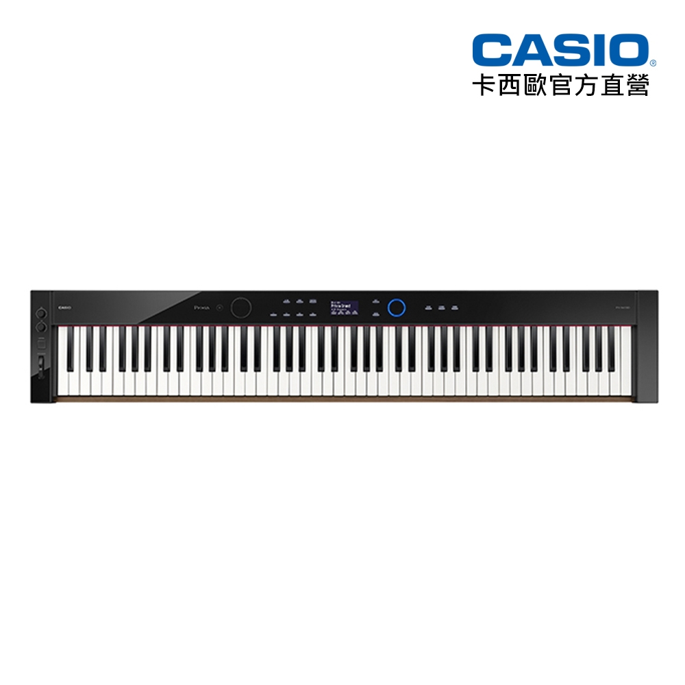 CASIO卡西歐原廠數位鋼琴 木質琴鍵PX-S6000黑色+ATH-S100耳機