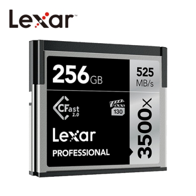 Lexar 3500x CFast 2.0 記憶卡 256GB 公司貨