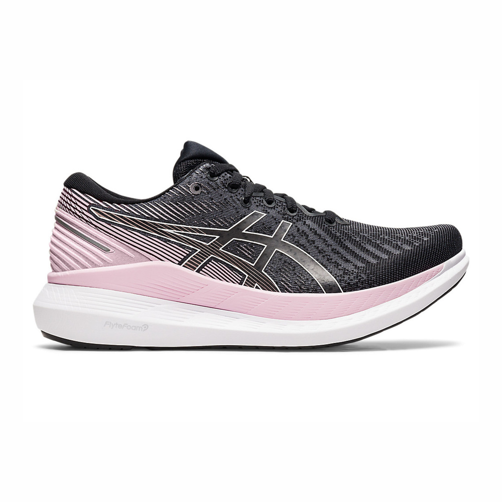 Asics Glideride 2 [1012A890-002] 女鞋 慢跑鞋 運動 休閒 輕量 支撐 彈力 黑 粉紅