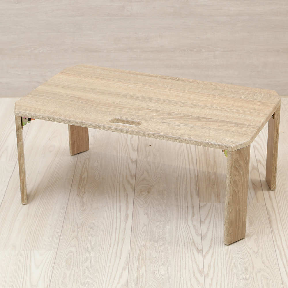 澄境 環保手提式摺疊收納茶几桌/和室桌75.5x45X32.5cm