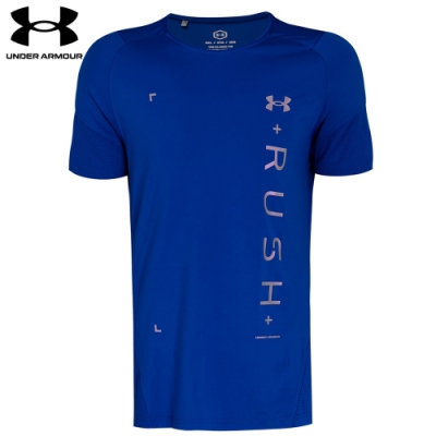 【UNDER ARMOUR】男 Rush短T-Shirt