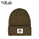 【RAB】Essential Beanie 經典羅紋毛帽 軍綠 #QAA65 product thumbnail 1