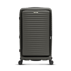 【ELLE】 ELLE Travel 波紋系列-26吋高質感前開式擴充行李箱 防盜防爆拉鍊旅行箱 (3色可選) EL3128026