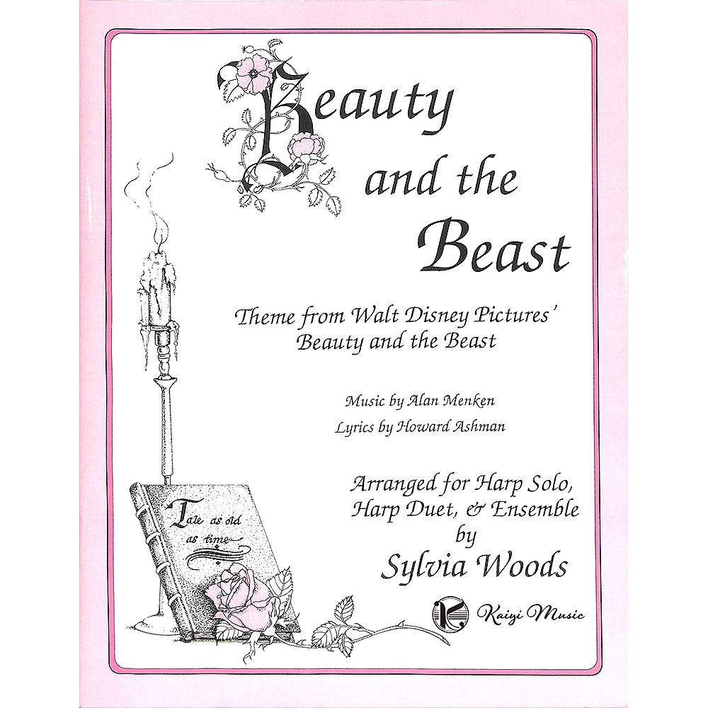 【凱翊︱HL】迪士尼動畫《美女與野獸》主題曲 豎琴樂譜Beauty and The Beast Arranged for Harp