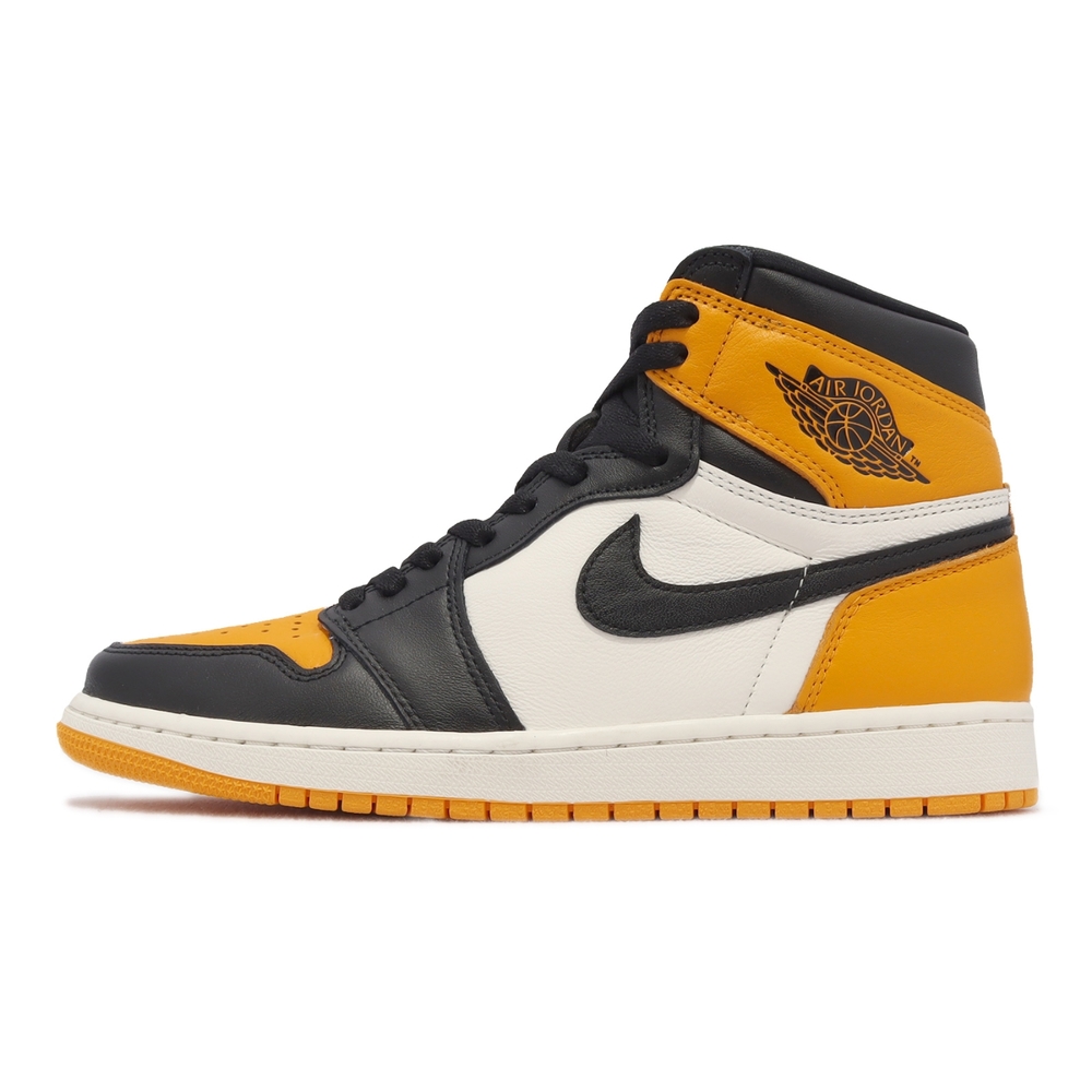 Nike 休閒鞋Air Jordan 1 Retro High OG 男鞋黑黃Taxi 計程車AJ1