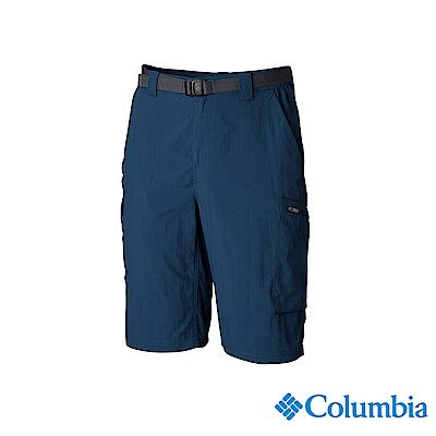 Columbia 哥倫比亞 男款-UPF50快排短褲-深藍 UAE40840NY