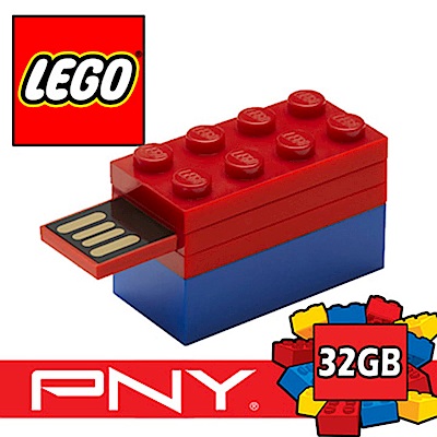 PNY LEGO 樂高 積木隨身碟 32GB