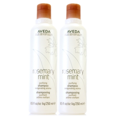 AVEDA 迷迭薄荷洗髮精250ml*2(正統公司貨)保存期限2025/09