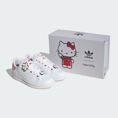 adidas官方旗艦 HELLO KITTY X STAN SMITH 運動休閒鞋 童鞋-Originals ID7230