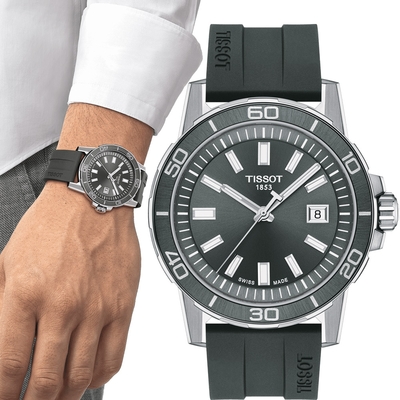 TISSOT SUPERSPORT 運動時尚錶 -T1256101708100