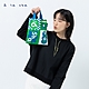 a la sha 跳色LOGO針織提袋 product thumbnail 1