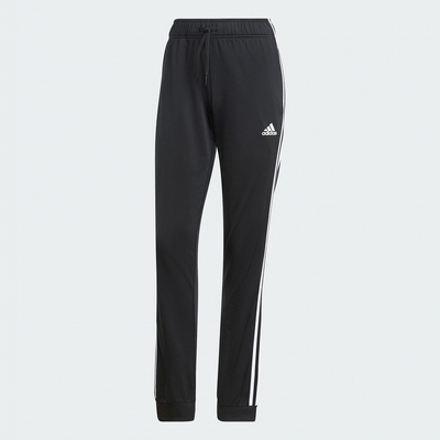 adidas 愛迪達 長褲 女款 運動褲 ESSENTIALS 亞規 黑 H48447