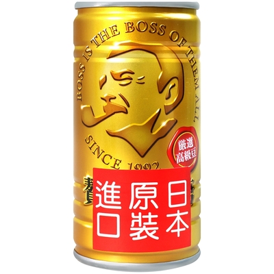 SUNTORY BOSS咖啡-黃金濃醇 185ml