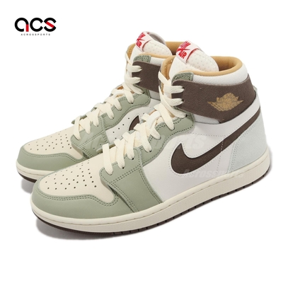 Nike Air Jordan 1 ZM Air CMFT 2 男鞋 CNY 兔年 AJ1 綠 棕 米白 FD4327-121