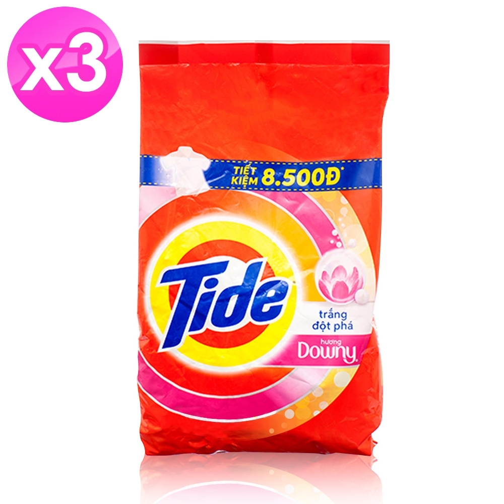 美國Tide 洗衣粉-2.5kg-3入超值組