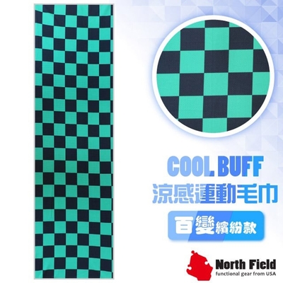 美國 North Field COOL BUFF 百變繽紛款 降溫速乾吸濕排汗涼感運動毛巾/加長型防曬_NF-077 鬼滅之刃