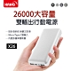 【HANG】26000大容量 雙輸出行動電源 (X26) product thumbnail 1