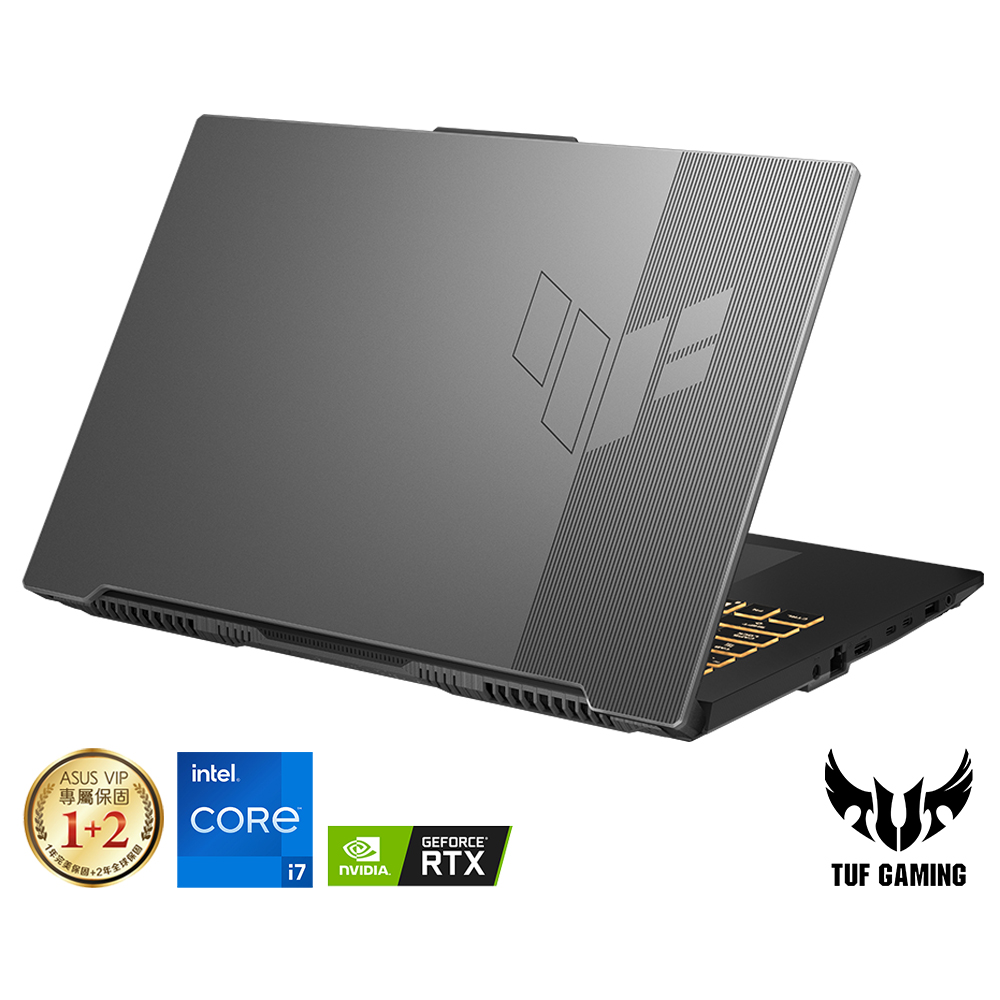 ASUS FX707ZM 17.3吋電競筆電 (i7-12700H/RTX3060/16G/512G/Win 11/御鐵灰/TUF Gaming F17)