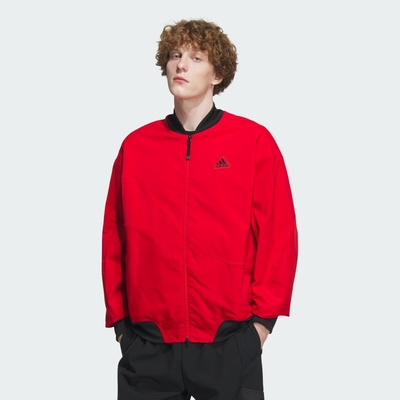 adidas 外套 男款 運動外套 立領外套 風衣外套 亞規 CM WV JKT 紅 IZ1614