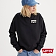 Levis 女款 重磅大學Tee / 經典Logo 360GSM厚棉 黑 product thumbnail 1