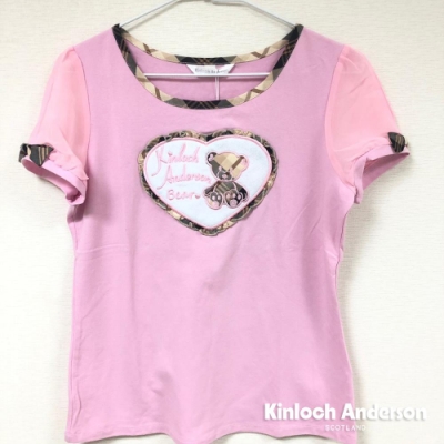 【Kinloch Anderson金安德森女裝】圓領前刺繡上衣