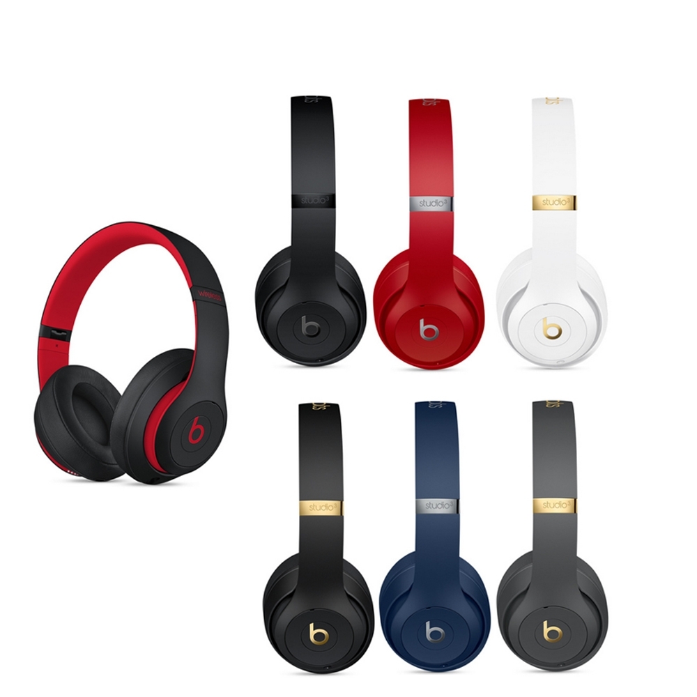 Beats Studio3 Wireless 耳罩式藍牙耳機(原廠公司貨)黑包裝